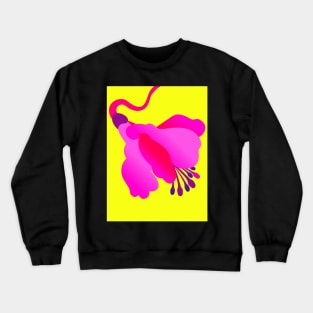 Giant pink flower Crewneck Sweatshirt